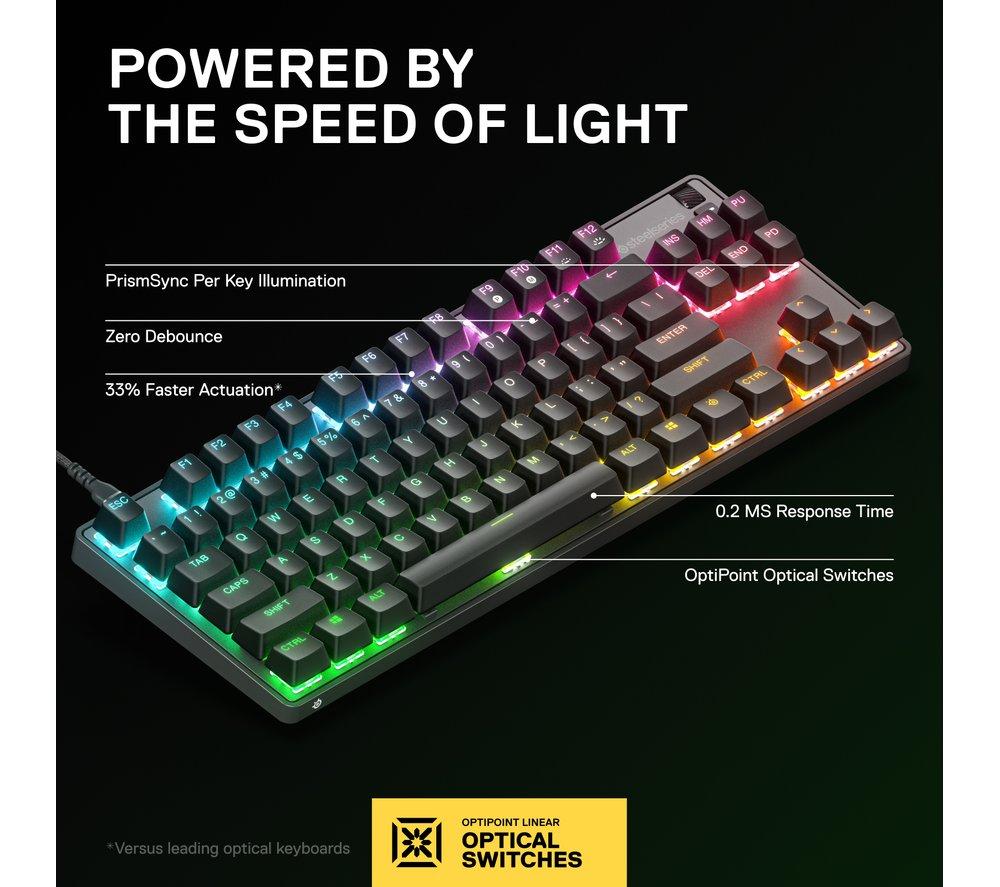 STEELSERIES Apex 9 TKL Mechanical Gaming Keyboard