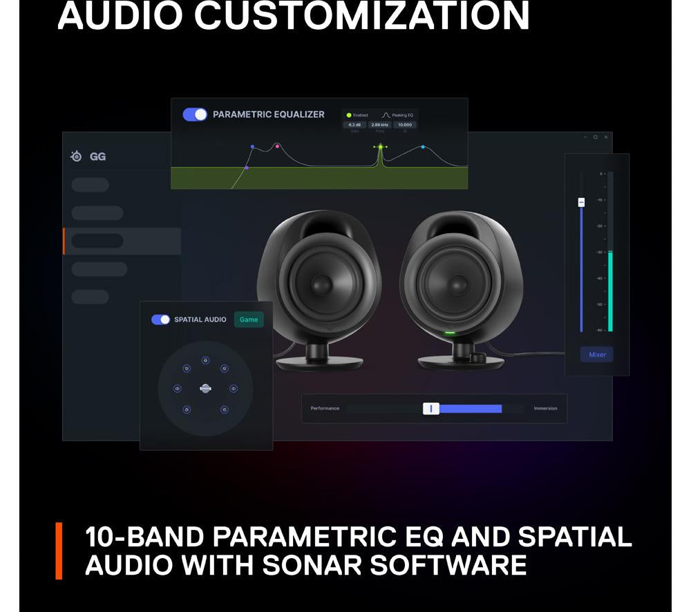 STEELSERIES Arena 3 2.0 PC Speakers