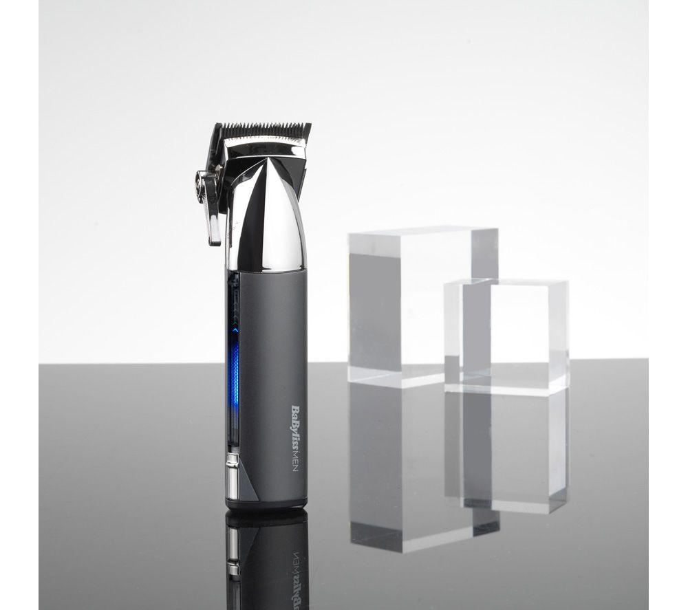 BABYLISS Super-X Metal Series Hair Clipper - Black & Silver
