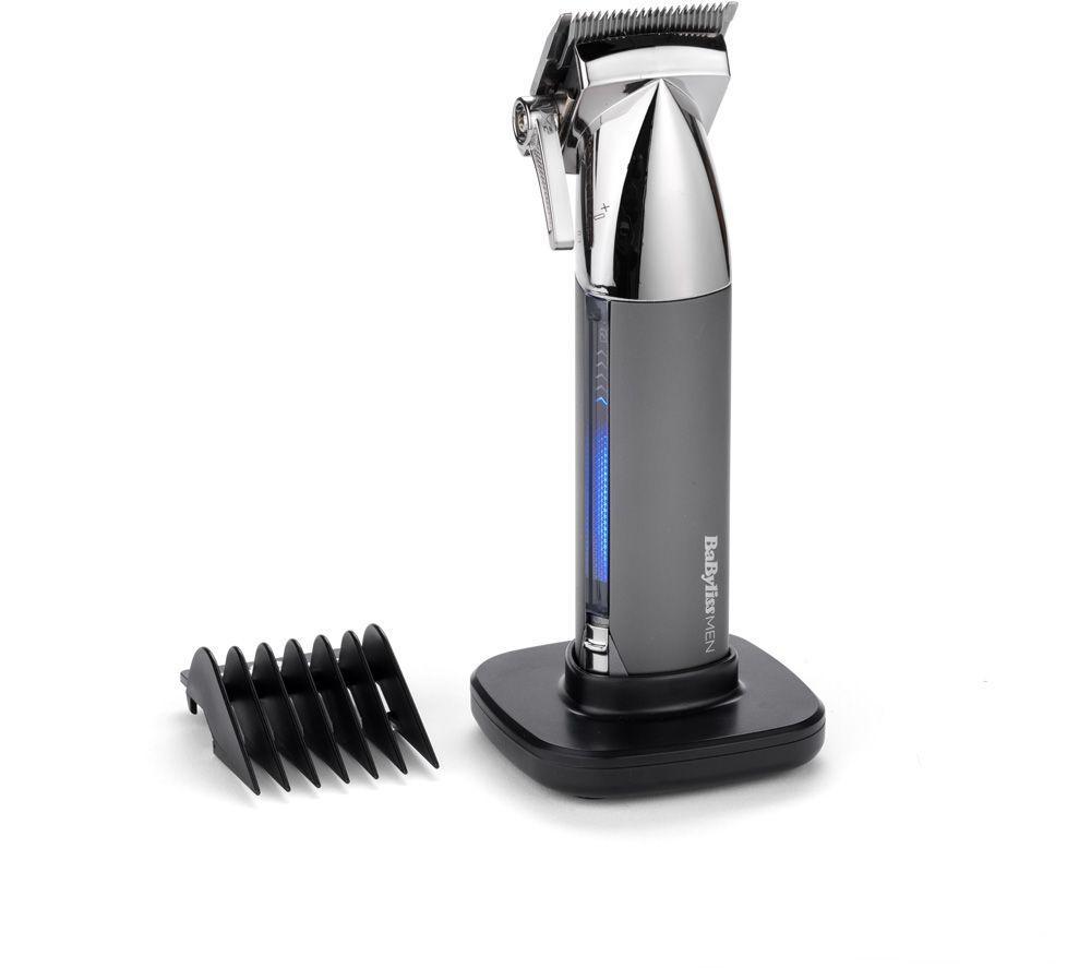BABYLISS Super-X Metal Series Hair Clipper - Black & Silver