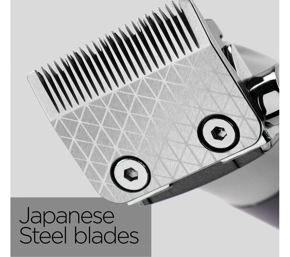 BABYLISS Super-X Metal Series Hair Clipper - Black & Silver