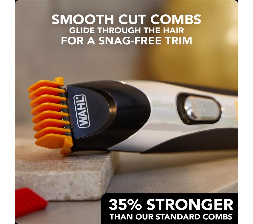 WAHL Colour Trim Stubble & Beard Trimmer Kit - Black & Silver