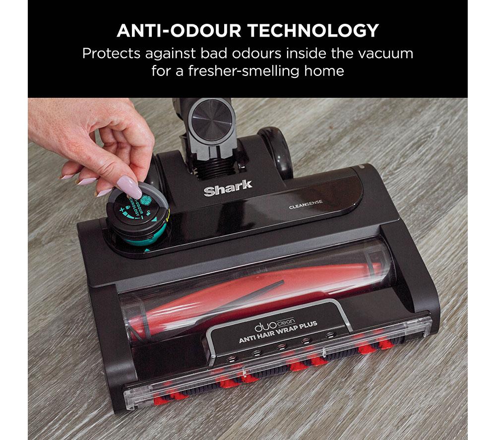 SHARK Stratos Anti Hair Wrap Plus Pet Pro IZ420UKT Cordless Vacuum Cleaner - Silver