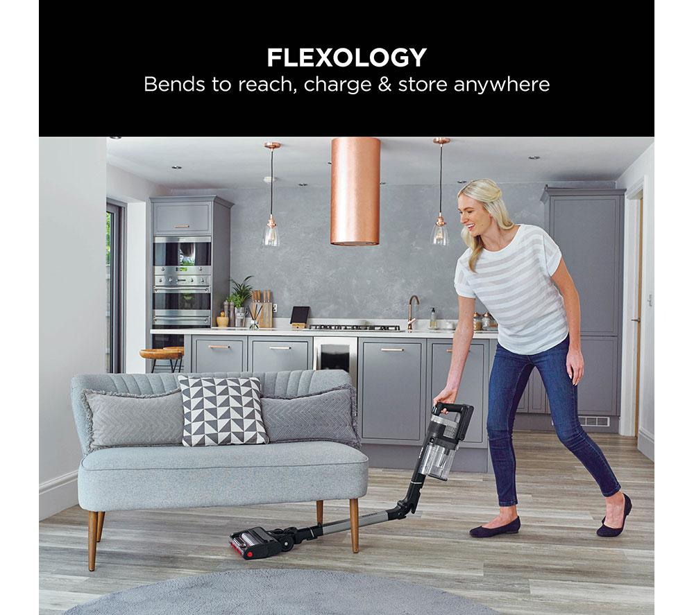 SHARK Stratos Anti Hair Wrap Plus Pet Pro IZ420UKT Cordless Vacuum Cleaner - Silver