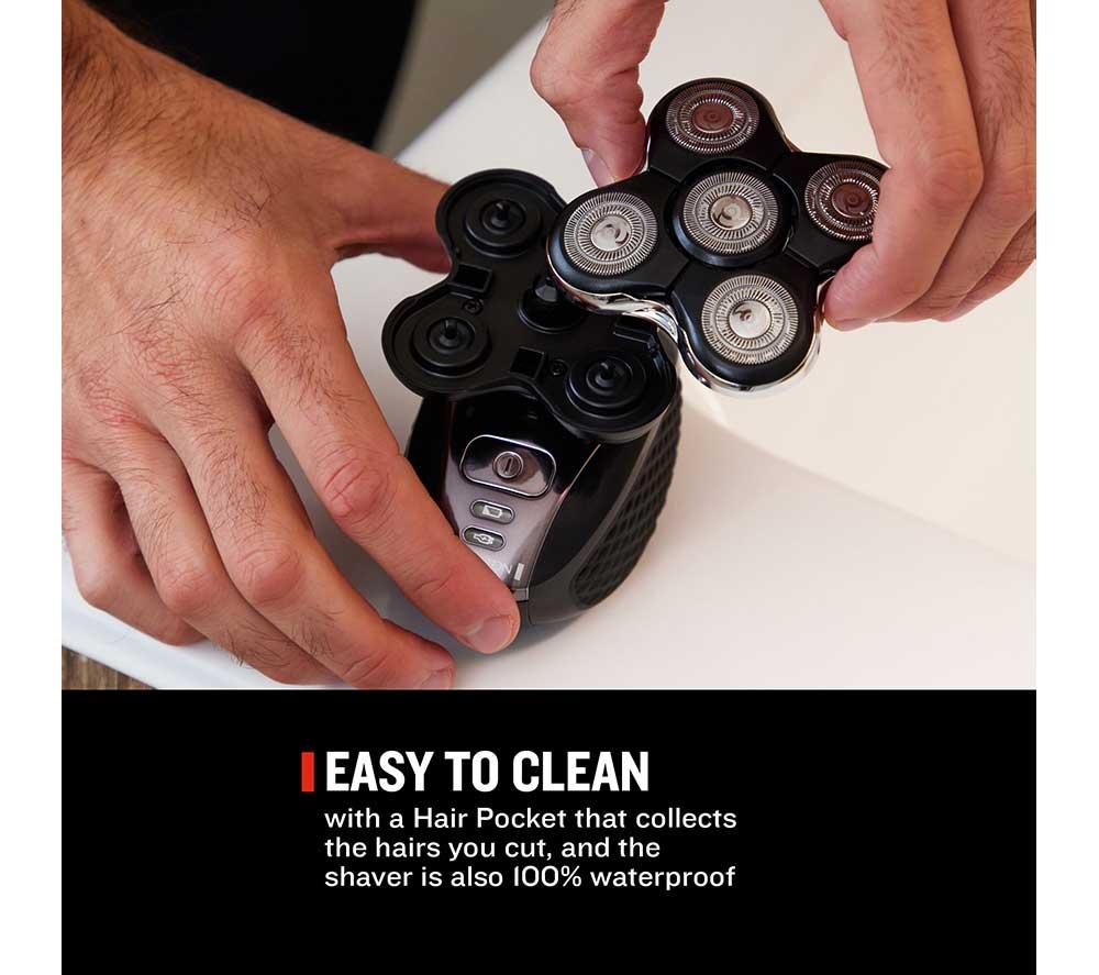 REMINGTON XR1500 Wet & Dry Rotationsrasierer – Schwarz