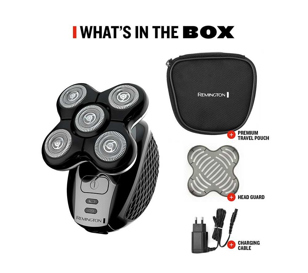 REMINGTON XR1500 Wet & Dry Rotationsrasierer – Schwarz