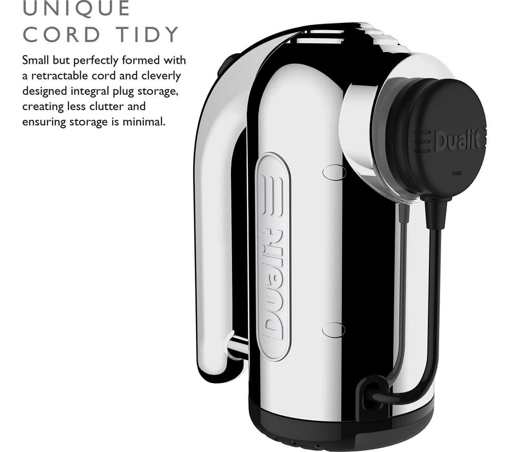 DUALIT 89300 Hand Mixer - Polished Chrome