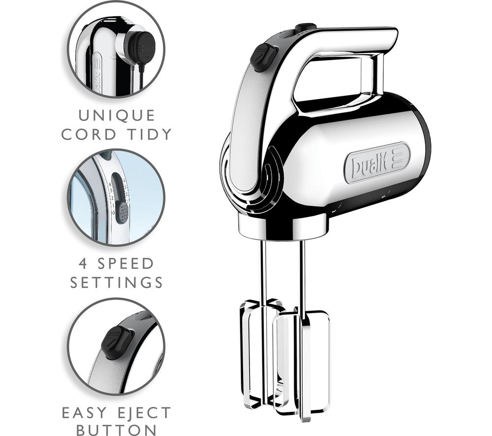 DUALIT 89300 Hand Mixer - Polished Chrome