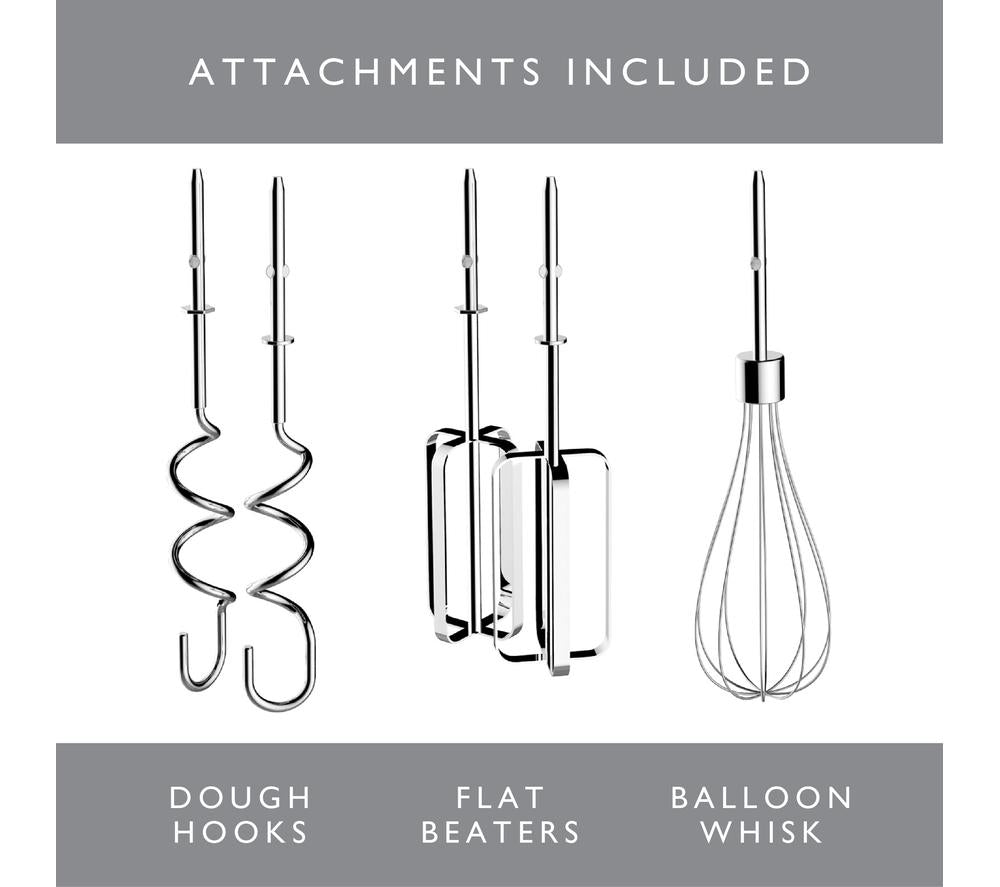 DUALIT 89300 Hand Mixer - Polished Chrome