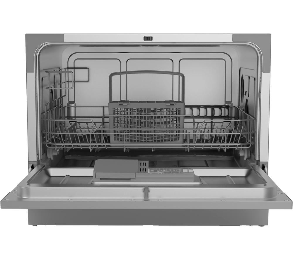 RUSSELL HOBBS RHTTDW6S Table Top Dishwasher - Silver