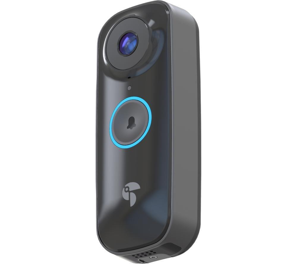 TOUCAN TVDP05GR-MLDX Pro Smart 2K Video Doorbell & Chime - Black
