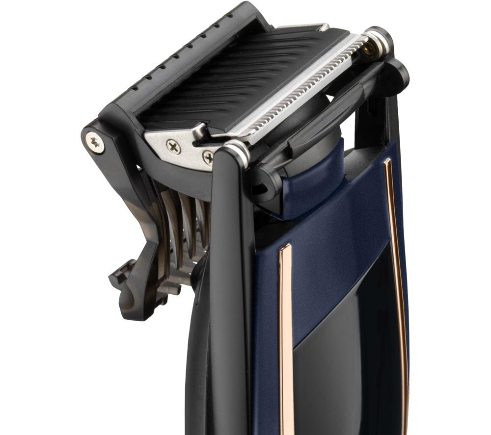 BABYLISS Recortadora de barba para uso en húmedo y seco Super Stubble XTP - Azul y dorado
