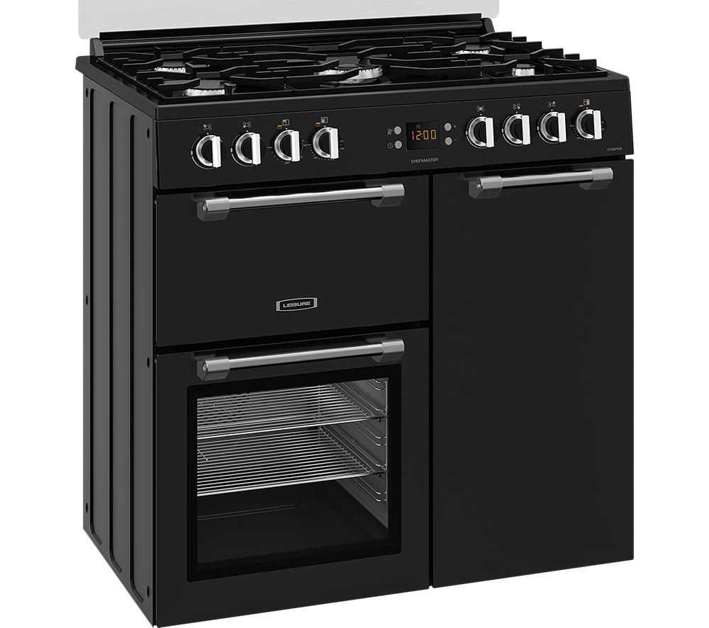 LEISURE CC90F531K 90 cm Dual Fuel Range Cooker - Black