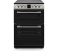 MONTPELLIER MDOC60FS 60 cm Electric Ceramic Cooker - Black & Silver