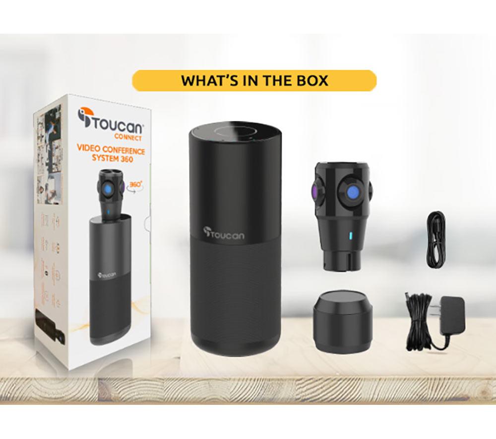 TOUCAN Video Conference System 360° Webcam