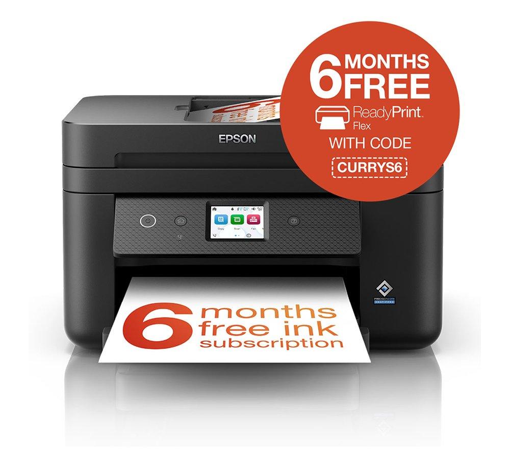 EPSON WorkForce WF-2960DWF All-in-One Wireless Inkjet Printer with Fax