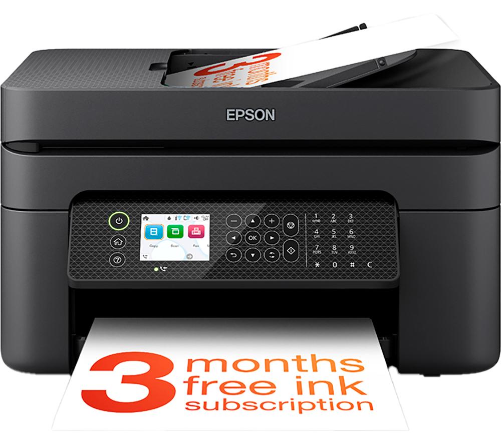 EPSON WorkForce WF-2950DWF All-in-One Wireless Inkjet Printer with Fax