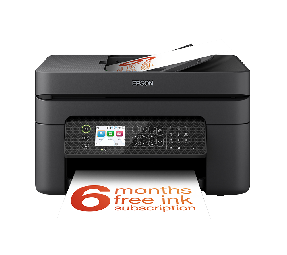 EPSON WorkForce WF-2950DWF All-in-One Wireless Inkjet Printer with Fax
