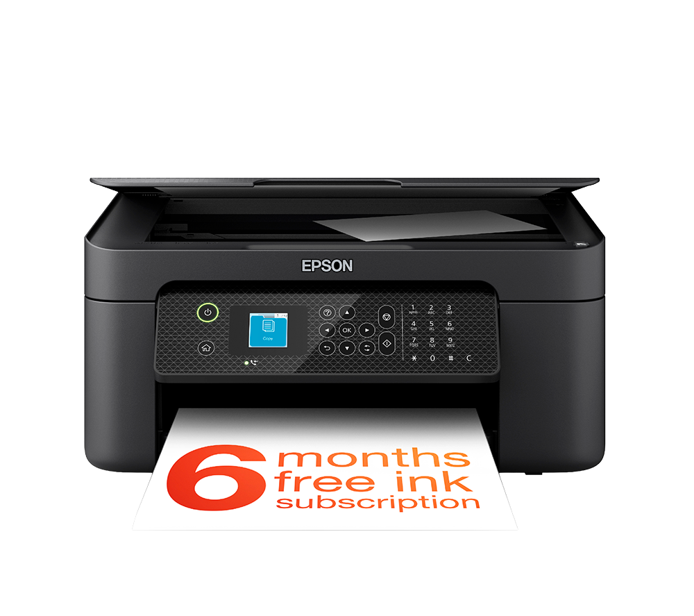 EPSON WorkForce WF-2910DWF All-in-One Wireless Inkjet Printer with Fax