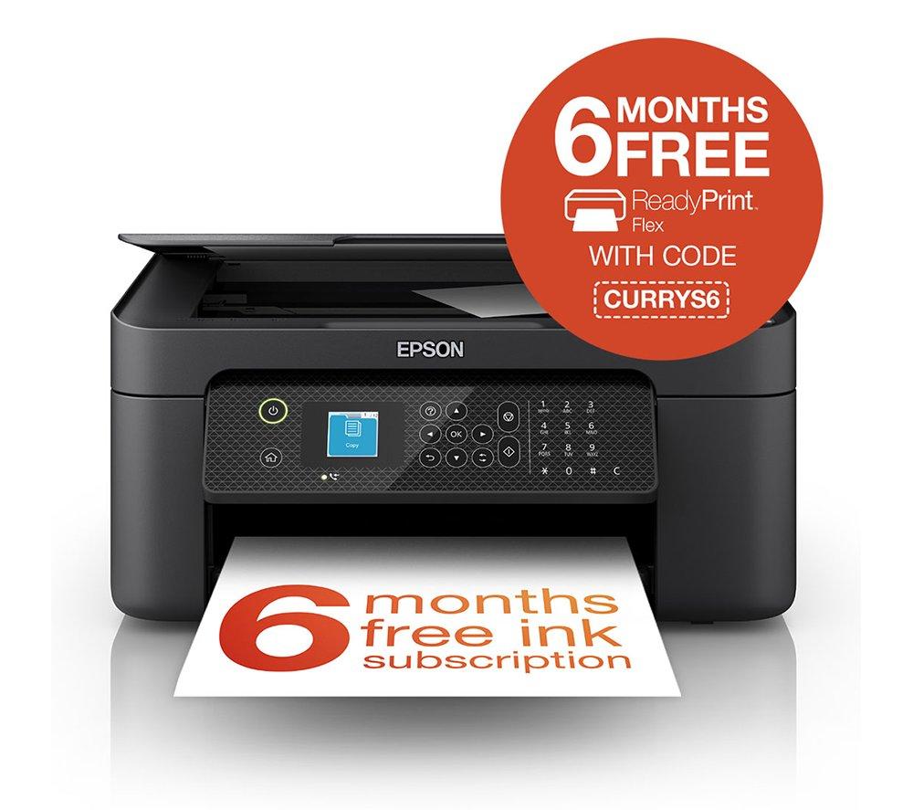 EPSON WorkForce WF-2910DWF All-in-One Wireless Inkjet Printer with Fax