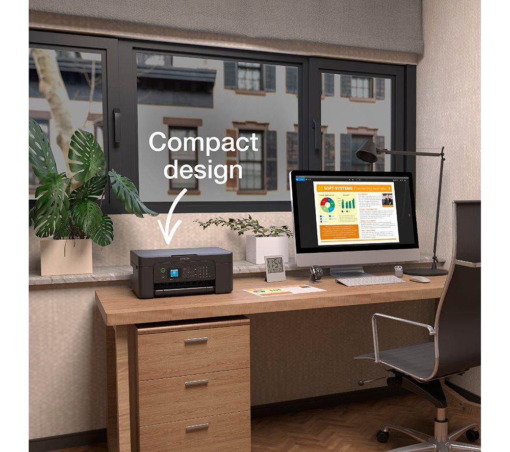 EPSON WorkForce WF-2910DWF All-in-One Wireless Inkjet Printer with Fax
