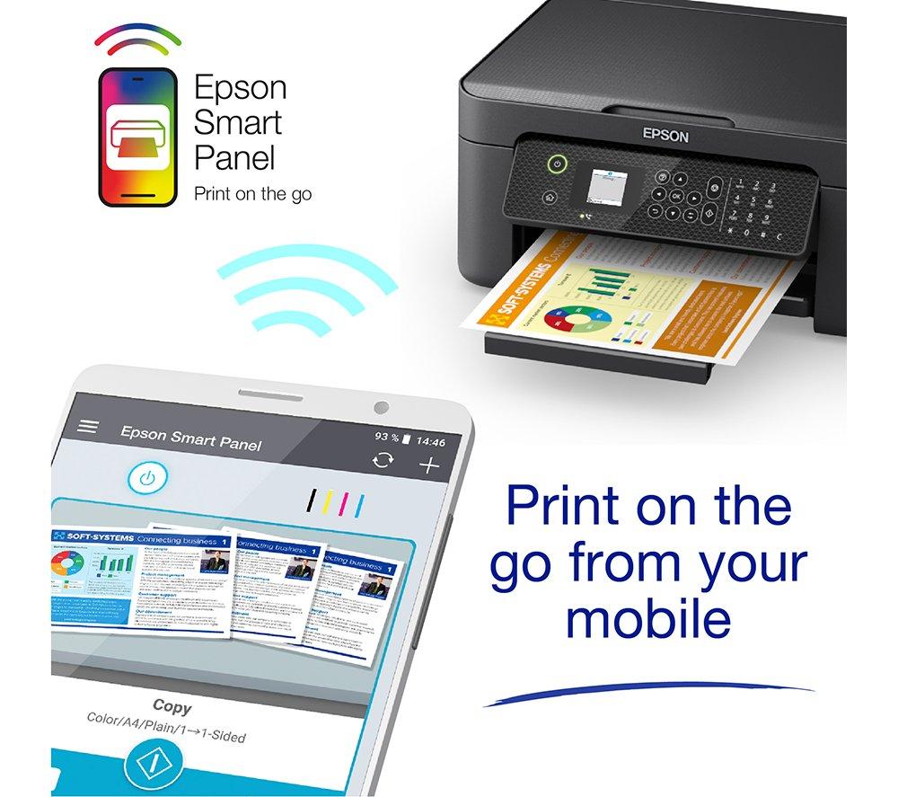 EPSON WorkForce WF-2910DWF All-in-One Wireless Inkjet Printer with Fax