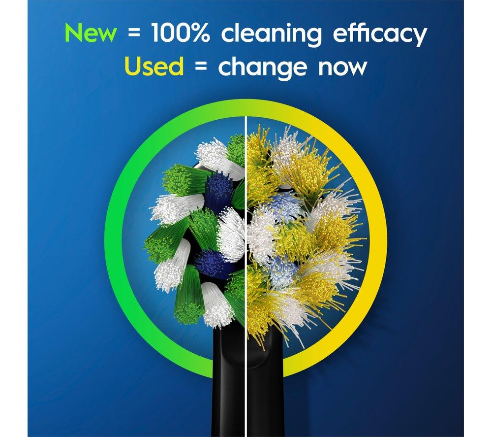 ORAL-B Vitality Pro Electric Toothbrush - Pack of 2, Black & Lilac