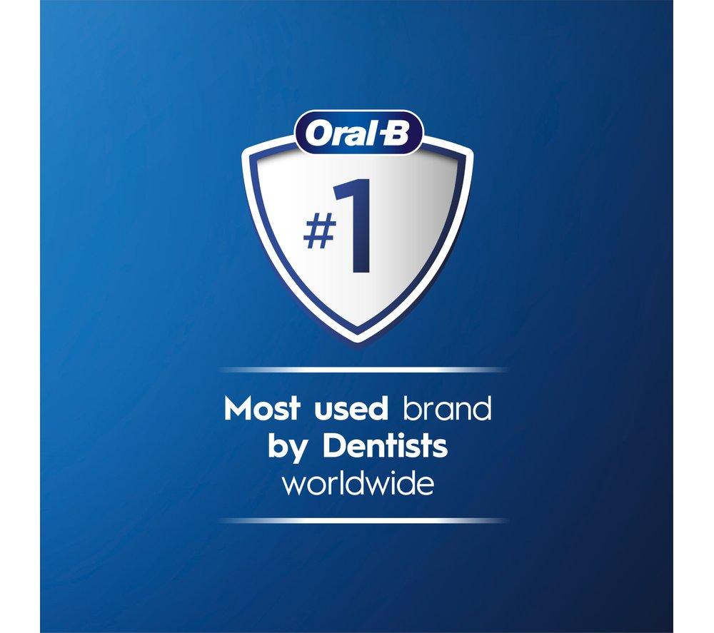 ORAL-B Vitality Pro Electric Toothbrush - Pack of 2, Black & Lilac