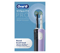 ORAL-B Vitality Pro Electric Toothbrush - Pack of 2, Black & Lilac