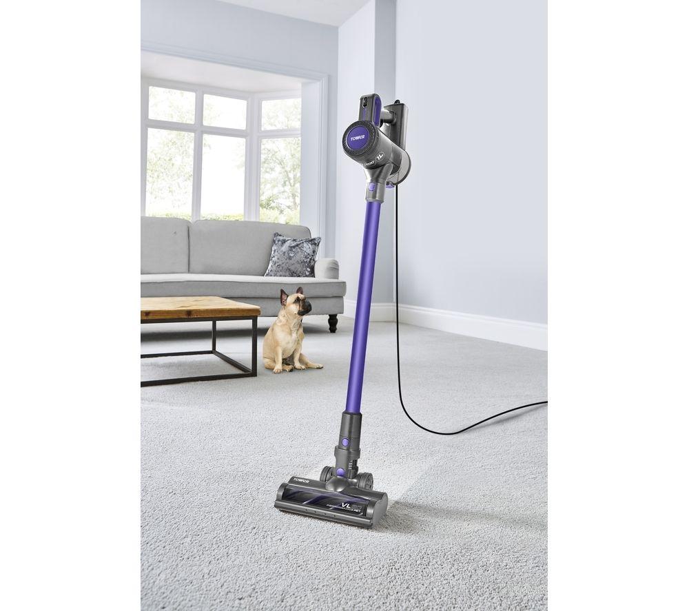 Aspiradora sin bolsa vertical TOWER Pets VL20 - Violeta Peri