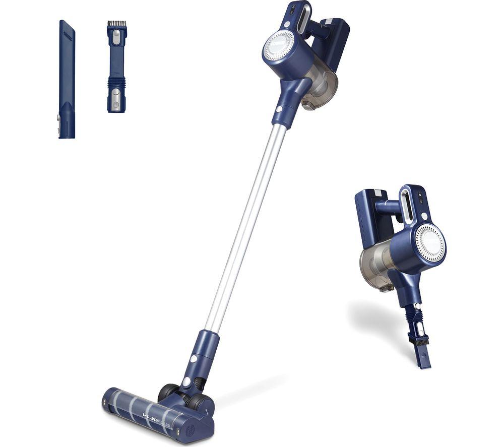TOWER Plus Anti-Tangle 3-in-1 VL35 Cordless Vacuum Cleaner - Blue & Silver