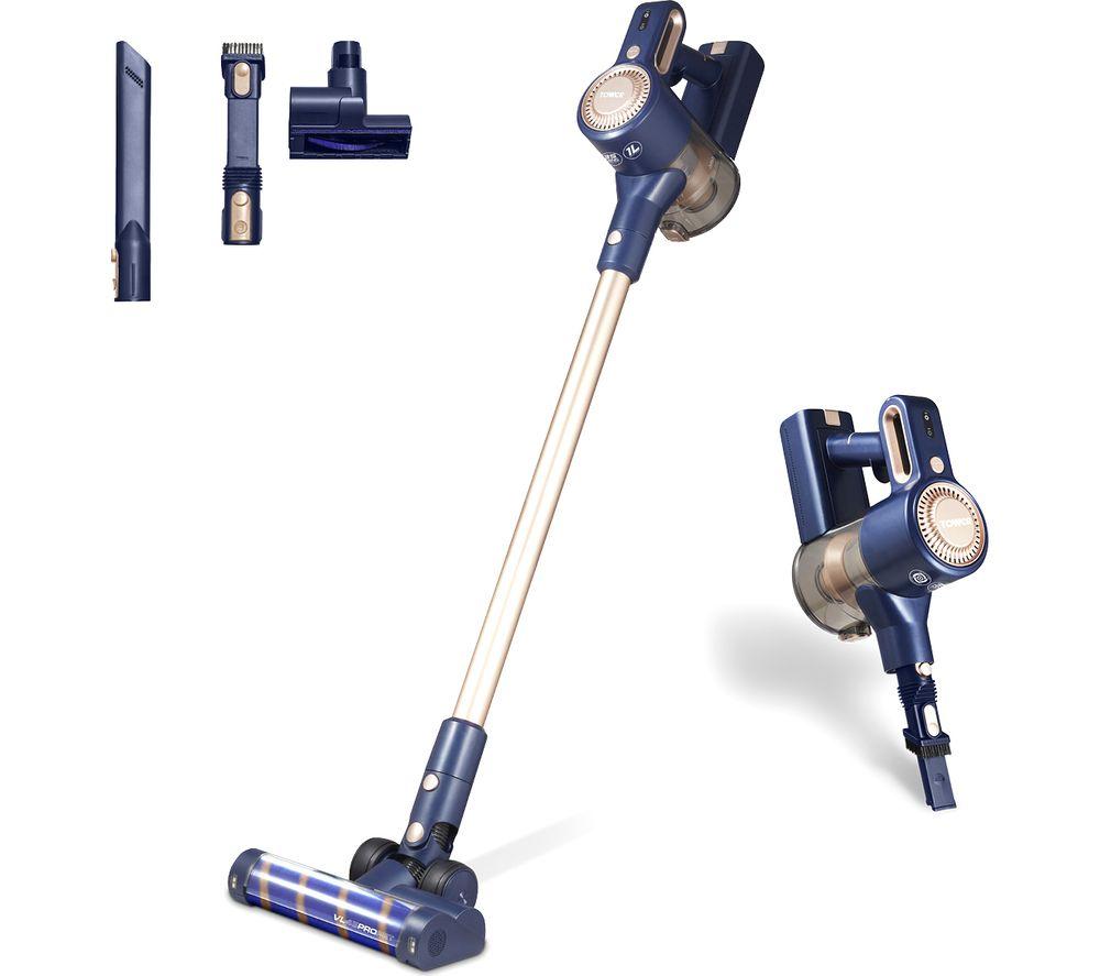 TOWER Pro Pet 3-in-1 VL45 Cordless Vacuum Cleaner - Blue & Gold