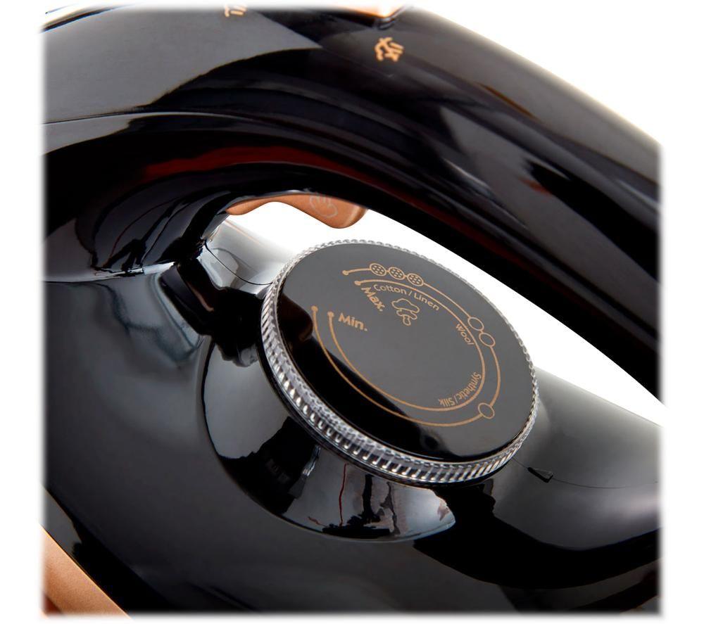 TOWER T22023GLD Steam Generator Iron - Black