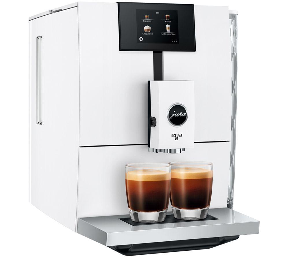 Cafetera automática JURA ENA 8 - Blanco Nórdico
