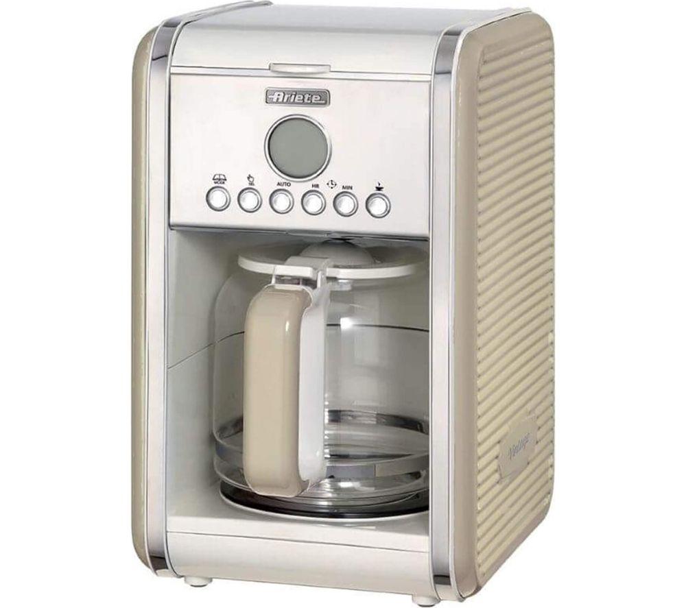 ARIETE Vintage ARPK7 Coffee Machine, Toaster & Kettle Bundle - Beige