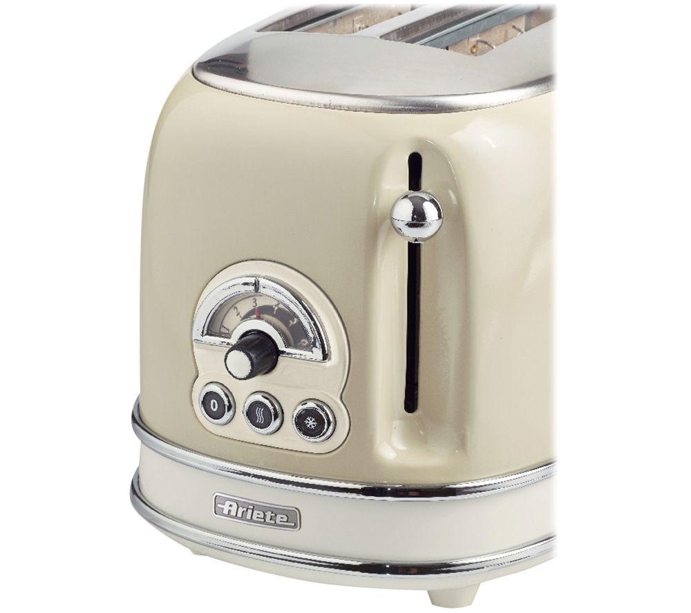ARIETE Vintage ARPK7 Coffee Machine, Toaster & Kettle Bundle - Beige