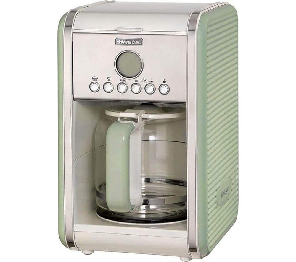 ARIETE Vintage ARPK8 Coffee Machine, Toaster & Kettle Bundle - Green