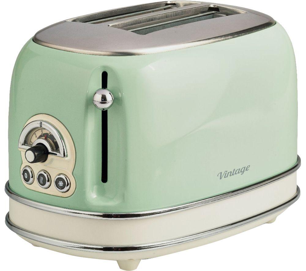 ARIETE Vintage ARPK8 Coffee Machine, Toaster & Kettle Bundle - Green