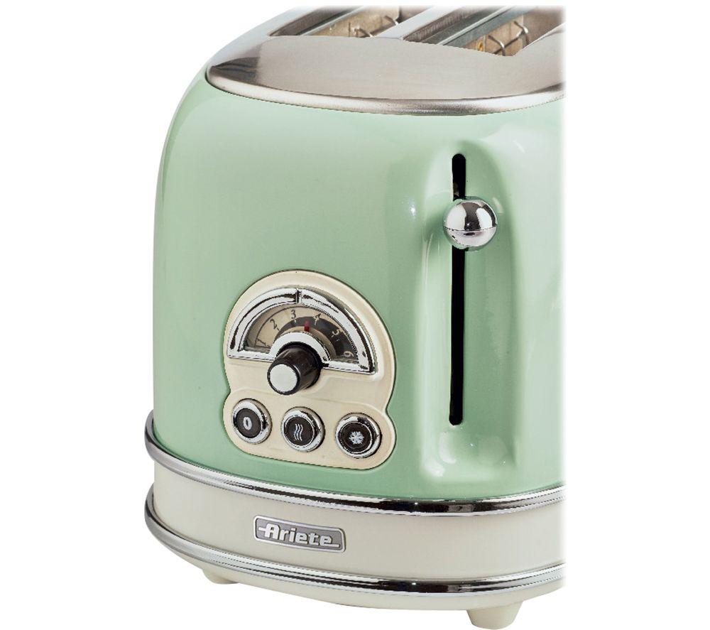 ARIETE Vintage ARPK8 Coffee Machine, Toaster & Kettle Bundle - Green