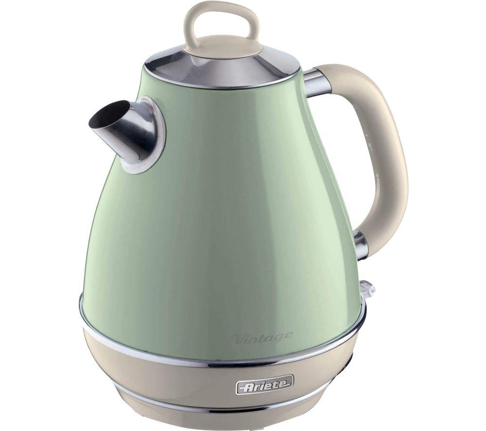 ARIETE Vintage ARPK8 Coffee Machine, Toaster & Kettle Bundle - Green