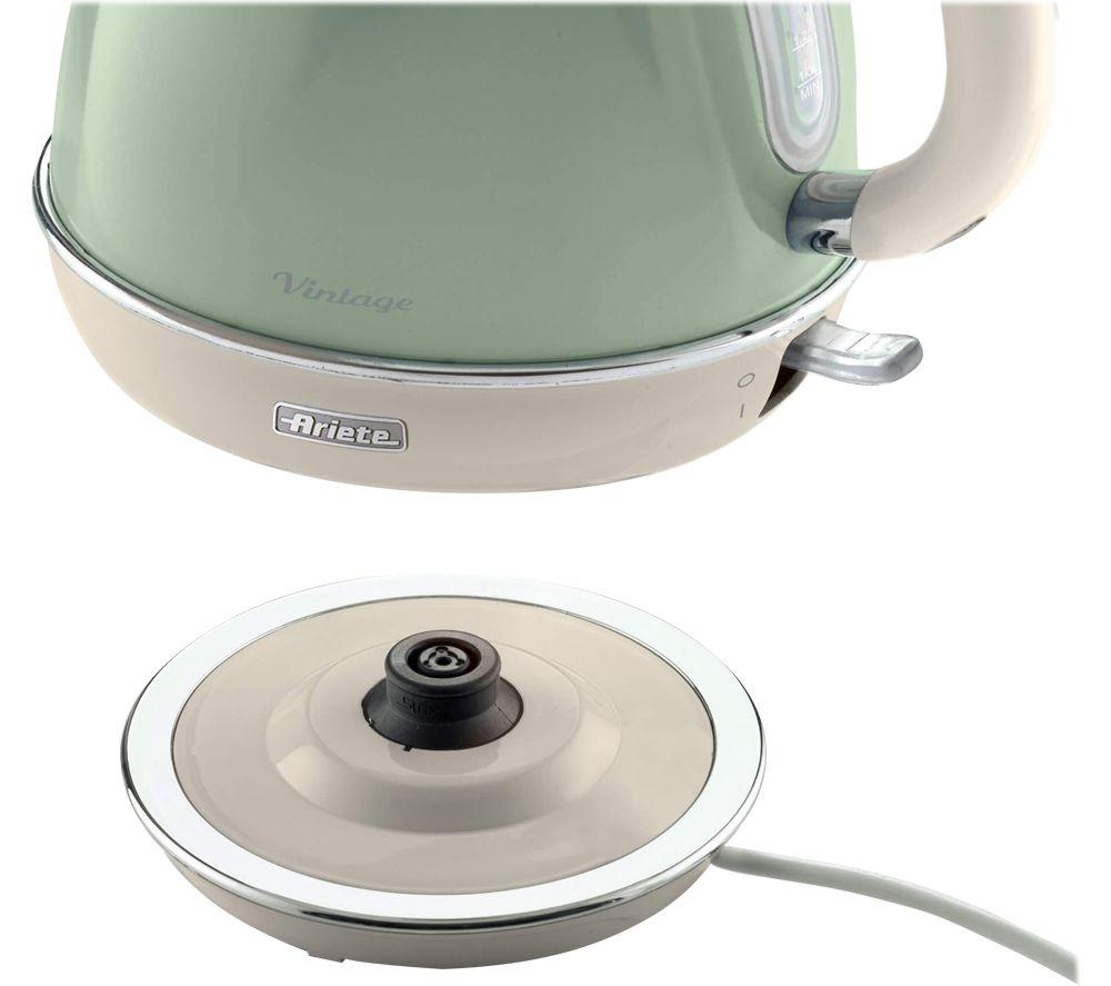 ARIETE Vintage ARPK8 Coffee Machine, Toaster & Kettle Bundle - Green