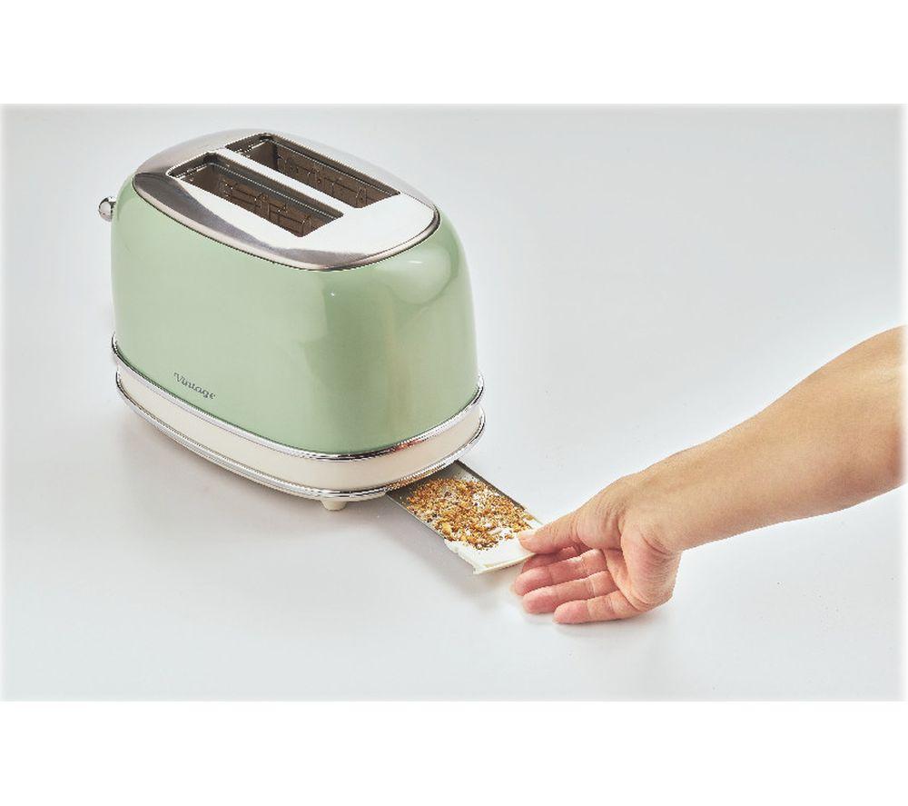 ARIETE Vintage ARPK8 Coffee Machine, Toaster & Kettle Bundle - Green
