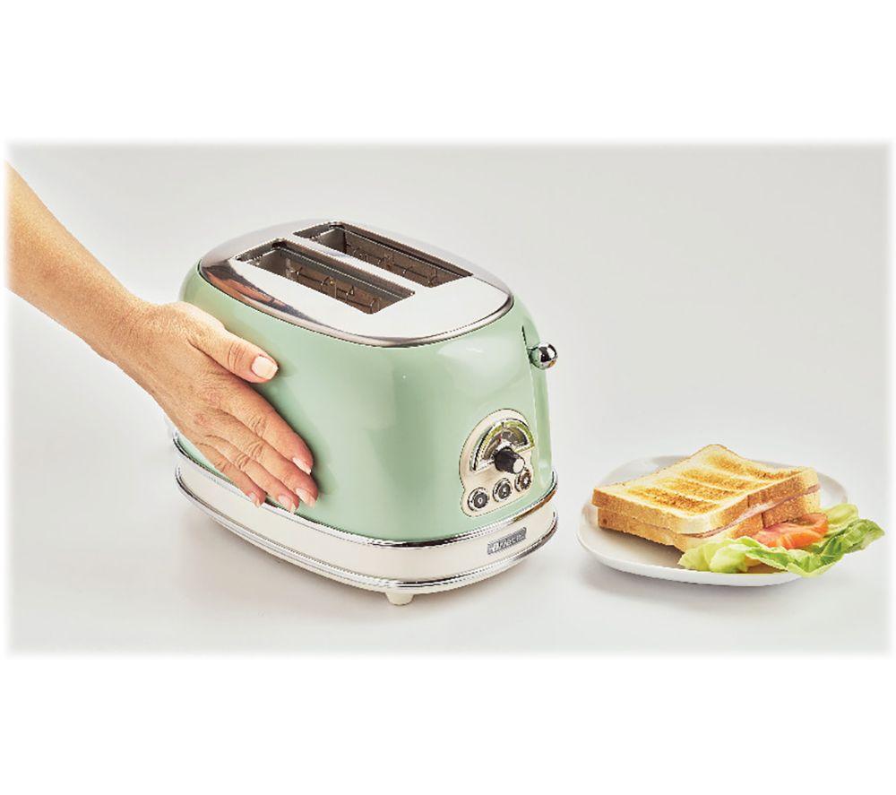 ARIETE Vintage ARPK8 Coffee Machine, Toaster & Kettle Bundle - Green