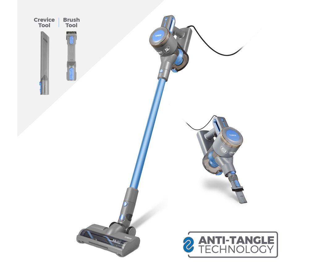 Aspiradora sin bolsa vertical TOWER Performance VL20 - Azul Aguamarina