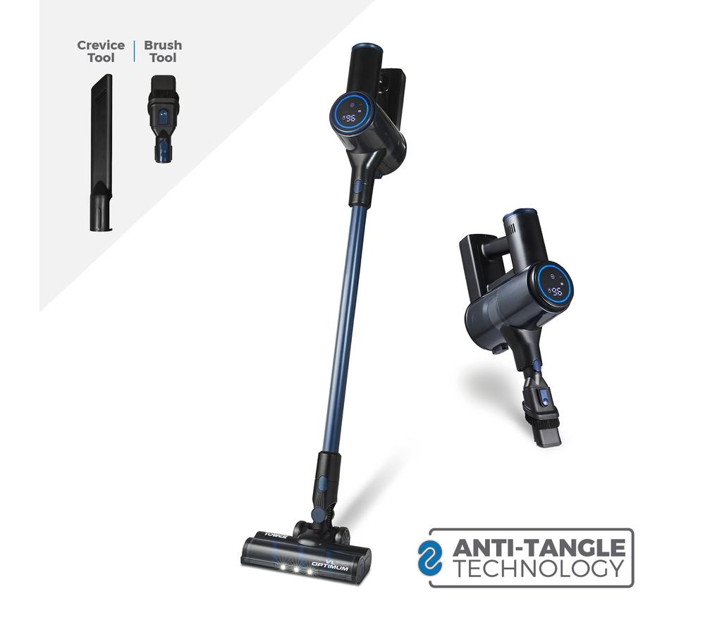 TOWER Optimum 3-in-1 VL100 Cordless Vacuum Cleaner - Blue & Black