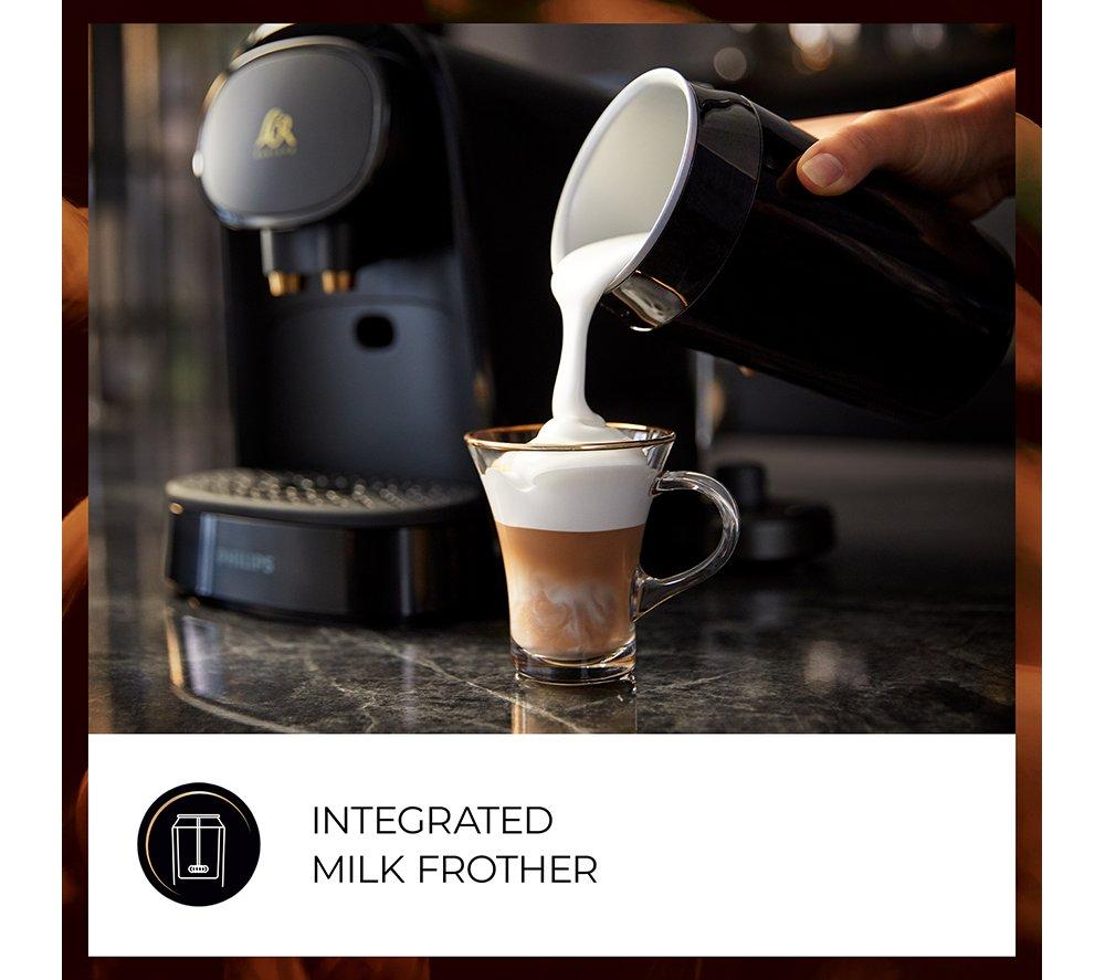 Cafetera L'OR Latte by Philips LM8014/60 - Negra