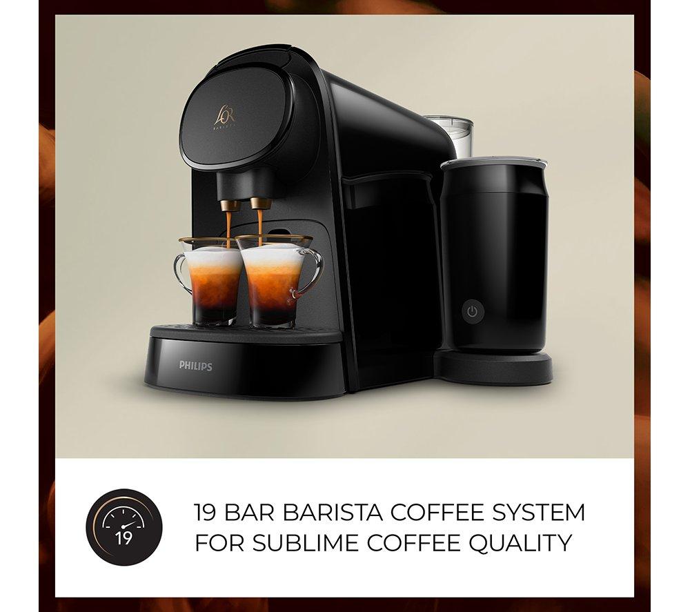 Cafetera L'OR Latte by Philips LM8014/60 - Negra