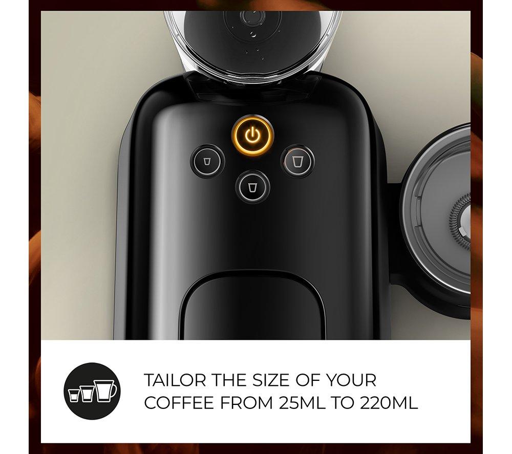 Cafetera L'OR Latte by Philips LM8014/60 - Negra