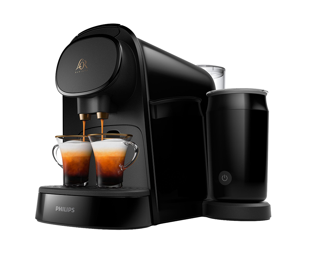 L'OR Latte by Philips LM8014/60 Coffee Machine - Black