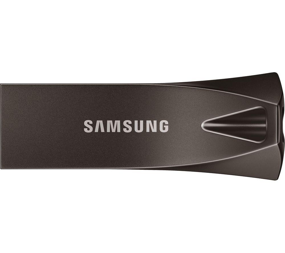 SAMSUNG Bar Plus USB 3.1 Memory Stick - 128 GB, Titan Grey